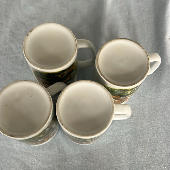 Set of 4 Fox Coffee Cups - Picture 3 of 4